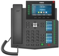 Fanvil X6U Black, Enterprise IP phone, Colour Display