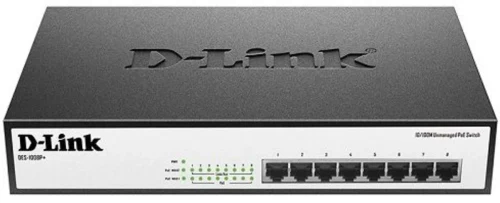 Коммутатор D-link DES-1008P+/A1A