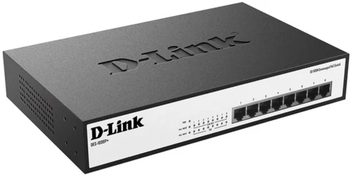 Коммутатор D-link DES-1008P+/A1A