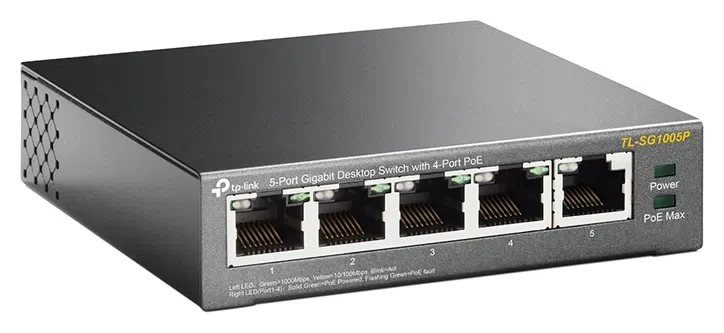 Коммутатор Tp-Link TL-SG1005P 2