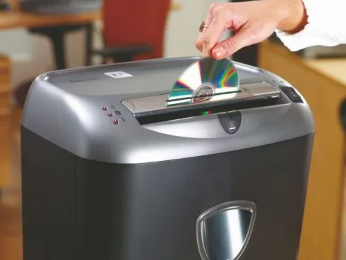 Fellowes PowerShred® 75CS, DIN Level P-4, Cross Cut 4х38mm, Capacity 12sheets, Vol. 27 litr.