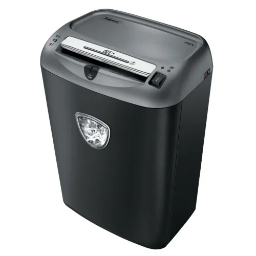 Fellowes PowerShred® 75CS, DIN Level P-4, Cross Cut 4х38mm, Capacity 12sheets, Vol. 27 litr.