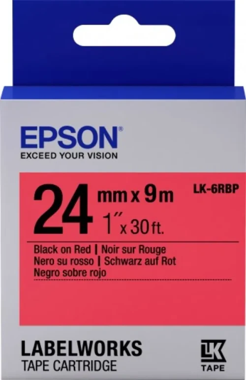 Сатиновая лента Epson LK6RBP (C53S656004)