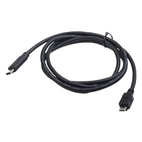 Кабель Cablexpert CCP-USB2-mBMCM-1M, Micro-USB to USB-C, 1 м, Черный