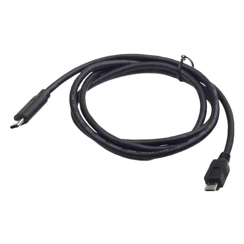 Cablu Cablexpert CCP-USB2-mBMCM-1M, Micro-USB to USB-C, 1 m, Negru 2