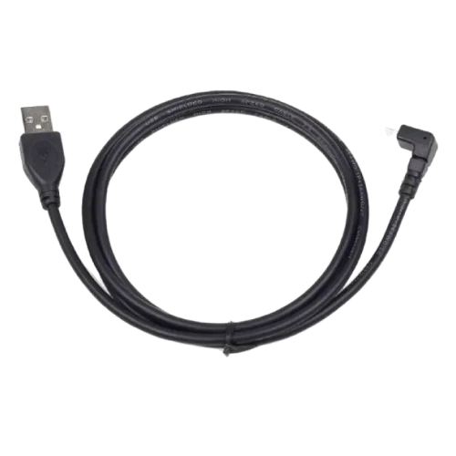Cablu Cablexpert CCP-mUSB2-AMBM90-6, USB-A to Micro-USB, 1.8 m, Negru