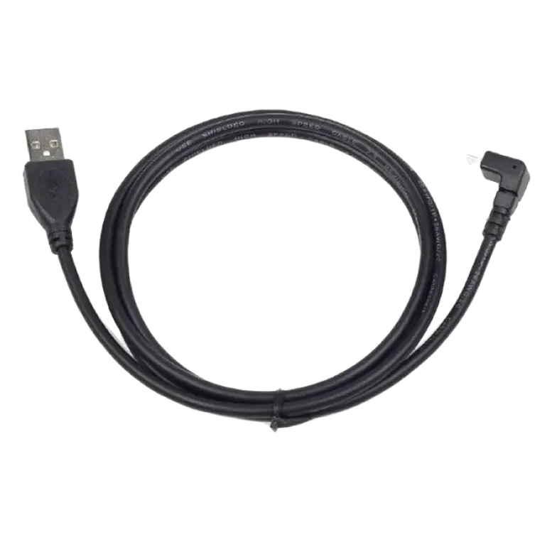 Cablu Cablexpert CCP-mUSB2-AMBM90-6, USB-A to Micro-USB, 1.8 m, Negru 3