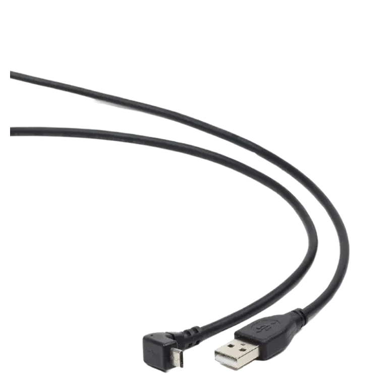 Cablu Cablexpert CCP-mUSB2-AMBM90-6, USB-A to Micro-USB, 1.8 m, Negru 2