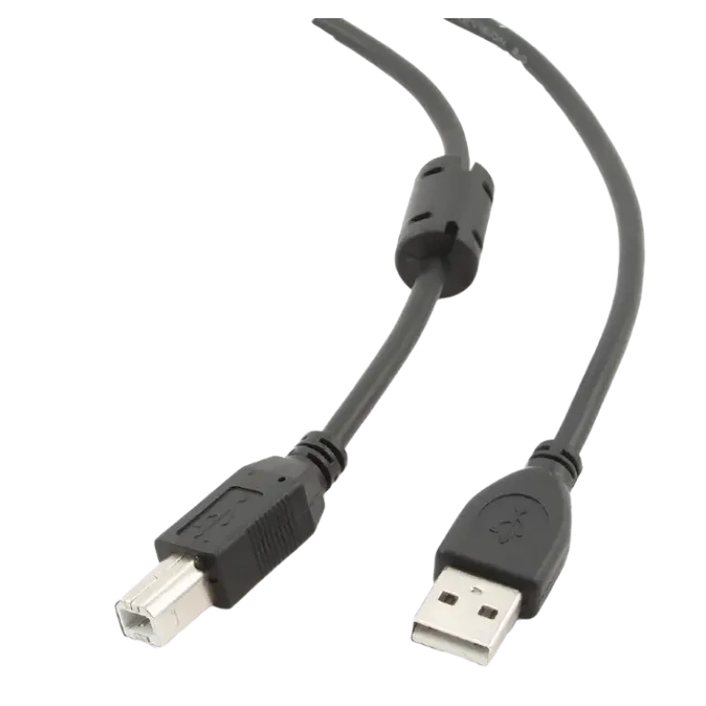 Cablu Cablexpert CCF-USB2-AMBM-10, USB 2.0, 3 m, Negru 2