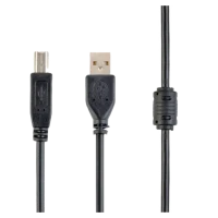 Cablu Cablexpert CCF-USB2-AMBM-10, USB 2.0, 3 m, Negru