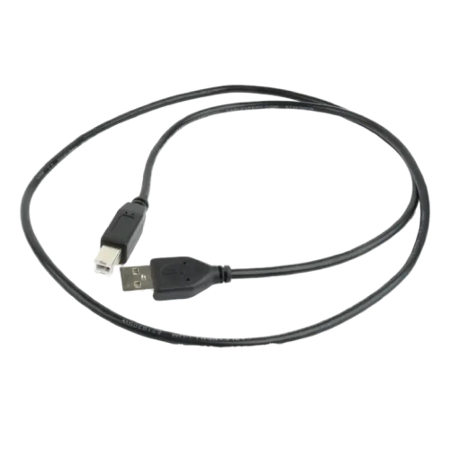 Адаптер Cablexpert CCP-USB2-AMBM-1M, USB-A to USB-B, Черный