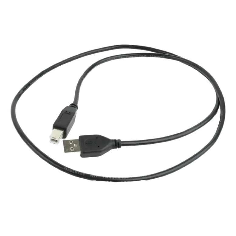 Адаптер Cablexpert CCP-USB2-AMBM-1M, USB-A to USB-B, Черный 2