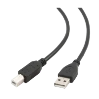 Адаптер Cablexpert CCP-USB2-AMBM-1M, USB-A to USB-B, Черный 3