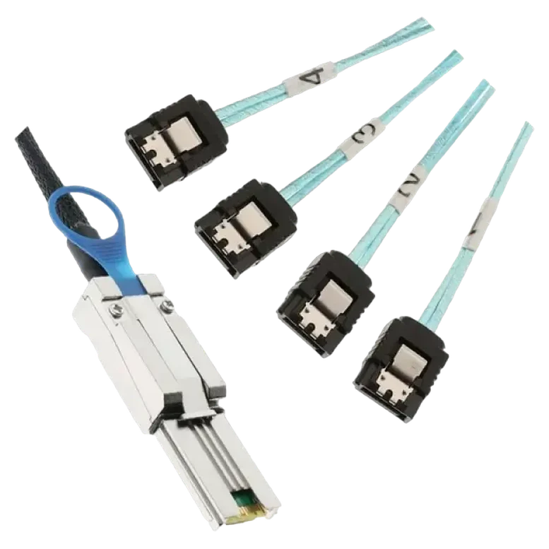 Кабель RAID SFF-8088, 4x SATA, 1 м 3