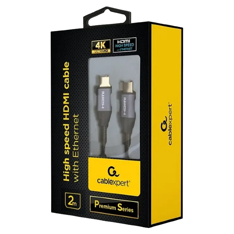 Кабель Cablexpert CCBP-HDMI-2M, HDMI to HDMI, 2 м, Черный 3