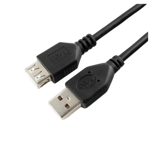 Кабель Cablexpert CCP-USB2-AMAF-10, USB-A to USB-A, 3 м, Черный