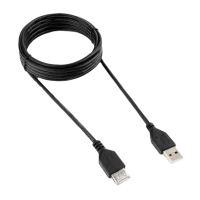 Cablu Cablexpert CCP-USB2-AMAF-10, USB-A to USB-A, 3 m, Negru 3