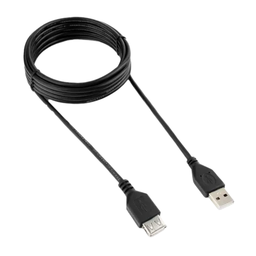 Кабель Cablexpert CCP-USB2-AMAF-10, USB-A to USB-A, 3 м, Черный