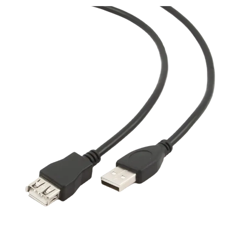 Cablu Cablexpert CCP-USB2-AMAF-10, USB-A to USB-A, 3 m, Negru 2