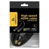 Cablu Video Cablexpert CC-HDMI4-1M, HDMI to HDMI, 1 m, Negru 4