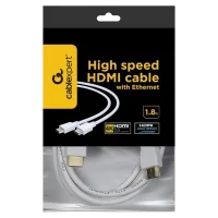 Cablu Cablexpert CC-HDMI4-W-6, HDMI to HDMI, 1.8 m, Alb 4