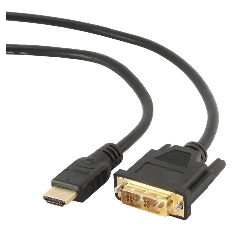 Cablu Video Cablexpert CC-HDMI-DVI-15, HDMI to DVI, 4.5 m, Negru 2