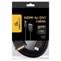 Cablu Video Cablexpert CC-HDMI-DVI-15, HDMI to DVI, 4.5 m, Negru 4