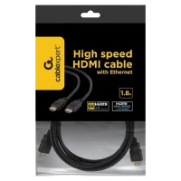 Cablu Video Cablexpert CC-HDMI4-6, HDMI to HDMI, 1.8 m, Negru 4