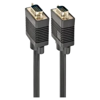 Видеокабель Cablexpert CC-PPVGA-15M-B, 4 x VGA, 15 м, Черный