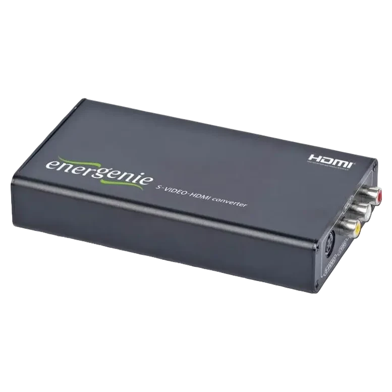 Convertor Energenie S-Video to HDMI, Analog Video to HDMI, Negru 2