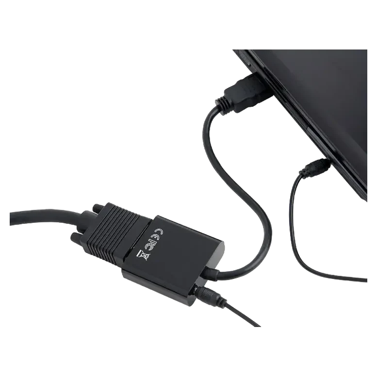 Конвертер видео/аудио Cablexpert A-HDMI-VGA-03, HDMI to VGA, 0.15 м, Черный 2