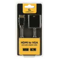 Конвертер видео/аудио Cablexpert A-HDMI-VGA-03, HDMI to VGA, 0.15 м, Черный 4