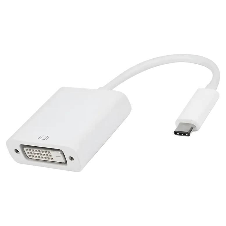 Адаптер APC Electronic APC-631001, USB-C to DVI, 0.1 м, Белый 2