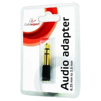 Adaptor Cablexpert A-6.35M-3.5F, 6.35 mm to 3.5 mm, Negru 4