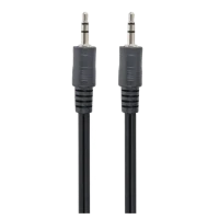 Cablu audio Cablexpert CCA-404, 3.5 mm, 1.2 m, Negru