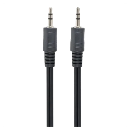 Cablu audio Cablexpert CCA-404, 3.5 mm, 1.2 m, Negru