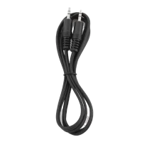 Cablu audio Cablexpert CCA-404, 3.5 mm, 1.2 m, Negru 3