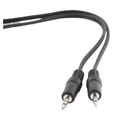 Cablu audio Cablexpert CCA-404-5M, 3.5 mm, 5 m, Negru