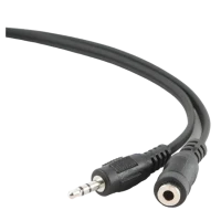 Cablu Cablexpert CCA-423, 3.5 mm to 3.5 mm, 1.5 m, Negru 2