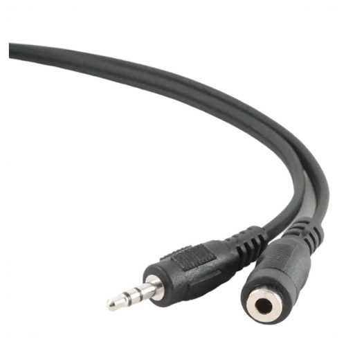 Кабель Cablexpert CCA-423, 3.5 mm to 3.5 mm, 1.5 м, Черный