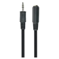 Кабель Cablexpert CCA-423-2M, 3.5 mm to 3.5 mm, 2 м, Черный