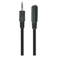 Cablu Cablexpert CCA-423-3M, 3.5 mm to 3.5 mm, 3 m, Negru