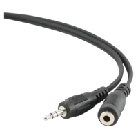 Cablu Cablexpert CCA-423-3M, 3.5 mm to 3.5 mm, 3 m, Negru 2