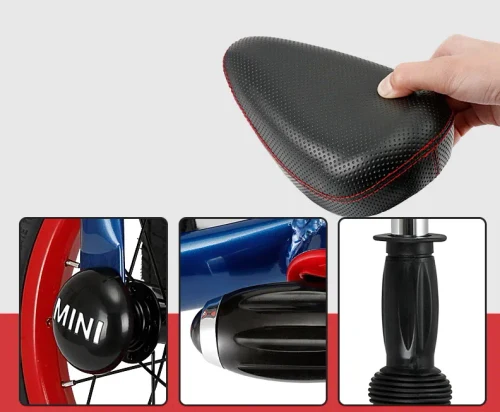 Беговел Rastar Mini Cooper 12" Black