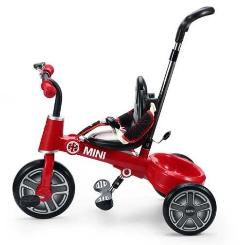 Детский велосипед Rastar Mini Cooper Fold Tricycle Bike 10" Red