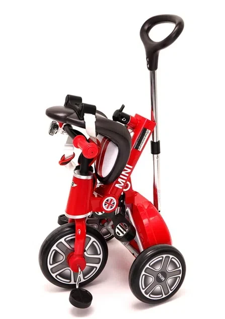 Детский велосипед Rastar Mini Cooper Fold Tricycle Bike 10" Red
