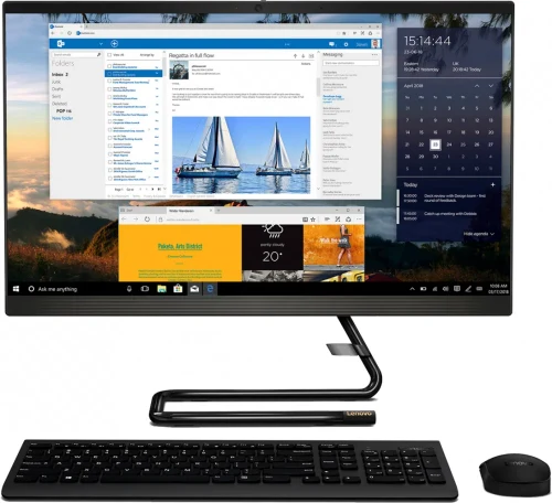 Моноблок Lenovo IdeaCentre A340-22IGM Black (Pentium J5005 4GB 128GB No OS)