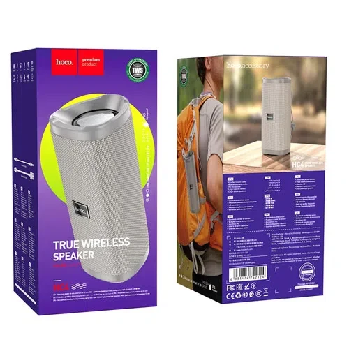 HOCO HC4 Bella sports BT speaker Silver