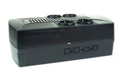 Gembird EnerGenie EG-UPS-001, 650VA / 390W, UPS with AVR, 4x Schuko outlets, LED status indication