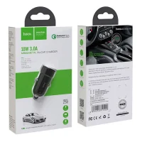 HOCO Z32 Speed Up single port QC3.0 car charger 4